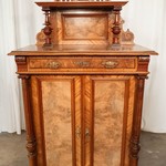 Антикварный немецкий полушкаф 1870-х гг. 