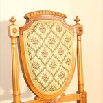 Комплект из 4-х антикварных стульев со спинками щитками 1860-х гг. 