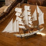 Модель трехмачтового судна 1930-х гг. 