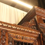 Антикварный бретонский буфет из каштана 1850-х гг. 