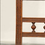 Комплект антикварных стульев с резной балюстрадой 1880-х гг.