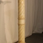 Антикварная подставка из алебастра 1920-х гг.