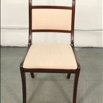 Комплект из 6-ти винтажных стульев для столовой из темной махагони 1950-х гг. 