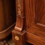 Антикварный книжный шкаф в стиле неоклассицизм 1810-х гг. 