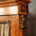 Антикварный книжный шкаф в стиле ампир 1870-х гг. 