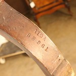 Антикварный пюпитр из ореха 1840-х гг.