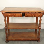 Антикварная консоль в стиле неоренессанс 1860-х гг. 