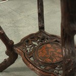 Антикварный чайный столик со съемным подносом 1840-х гг.