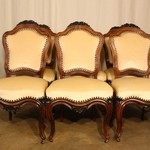 Комплект из 6-ти стульев в стиле неорококо из палисандра 1840-х гг. 
