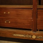 Антикварный книжный шкаф в стиле неоклассицизм 1810-х гг. 