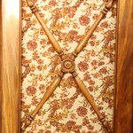 Антикварный книжный шкаф красного дерева 1800-х гг. 