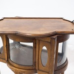 Антикварный чайный столик-тумба 1890-х гг.
