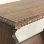 Антикварная газетница с резным бортиком 1910-х гг. 