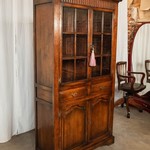 Антикварный шкаф-витрина 1950-х гг. 