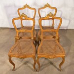 комплект антикварных стульев в стиле неорококо 1860-х гг.