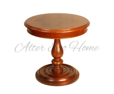 Антикварный стол с круглой столешницей 1950-х гг. 