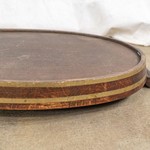 Антикварный овальный поднос 1860-х гг. 