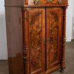 Антикварный полушкаф в стиле бидермейер 1860-х гг. 