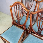 Комплект винтажных стульев в стиле Хэплуайта 1950-х гг.