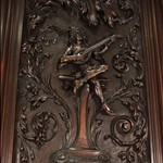 Антикварный буфет с резным убранством 1860-х гг. 