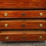 Антикварный секретер из махагони 1810-х гг. 