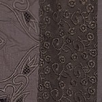 Кофейные шторы с перфорированным узором