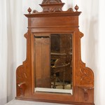 Антикварный туалетный стол с мраморной столешницей 1860-х гг. 