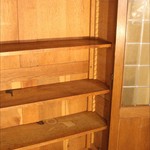 Антикварный книжный шкаф в стиле неоренессанс 1870-х гг. 