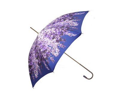 Женский зонт-трость с кристаллами Swarovski