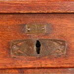 Антикварный картотечный шкаф 1890-х гг. 