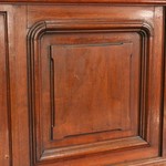 Антикварный сервант с зеркальным полотном и мраморной столешницей 1870-х гг. 