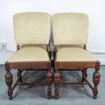 Комплект из 4-х стульев с балясинообразными ножками 1910-х гг.