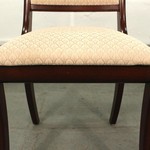 Комплект из 6-ти винтажных стульев для столовой из темной махагони 1950-х гг. 