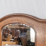 Антикварное зеркало в ореховой раме 1880-х гг. 