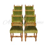 Комплект антикварных стульев в стиле неоренессанс 1860-х гг.