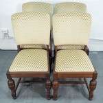 Комплект из 4-х стульев с балясинообразными ножками 1910-х гг.