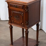 Комплект антикварной мебели для спальни из махагони 1860-х гг. 