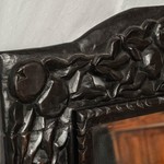 Антикварное настенное зеркало в резной раме 1890-х гг. 