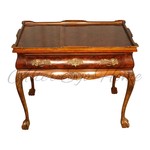 Антикварный чайный столик в стиле Чиппендейл 1910-х гг. 