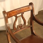 Комплект антикварных кресел в стиле неоклассицизм 1950-х гг. 