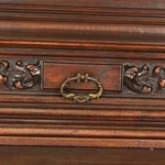 Антикварный буфет с резным убранством 1860-х гг. 