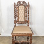 Комплект из 4-х антикварных дубовых стульев 1860-х гг. 