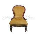 Антикварное кресло-туфелька 1850-х гг. 