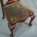 Комплект антикварных стульев в стиле Чиппендейл 1890-х гг.