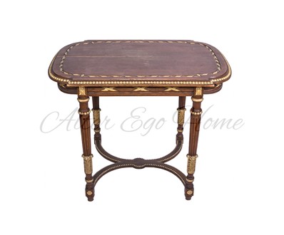 Антикварный голландский столик из дуба