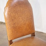 комплект из шести антикварных стульев с резными ножками 1930-х гг.