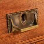 Антикварный буфет с резными филенками 1900-х гг. 