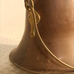 Антикварный зольник из латуни 1850-х гг. 