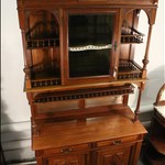 Антикварный буфет с резной балюстрадой 1860-х гг. 