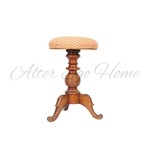 Антикварный стульчик для пианино 1850-х гг. 